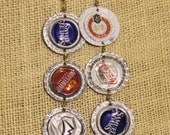 Sam Adams, Ommegang & Diet Coke Triple Beer Cap Earrings