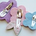 Pastel Blossoms Hair Clip Set