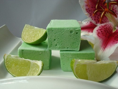 36 Gourmet Lime Marshmallows