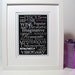 Subway Art Sign Pisces Zodiac Typography Print 5x7 in 8x10 mat