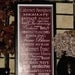 Subway Art Sign Wine List Typography Print 10x20