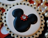 Minnie Mouse Decorated Sugar Cookies (12)