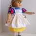 Snow White Dress for American Girl Doll