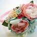 ADDISON Vintage Inspired handmade garden flower headband