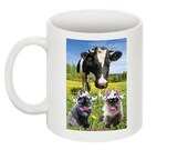 Mad Cow coffee mug