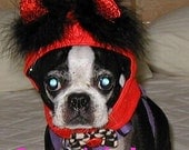 Little Devil costume hat for cat or dog