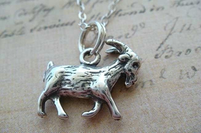 GOAT - Sterling Silver Charm