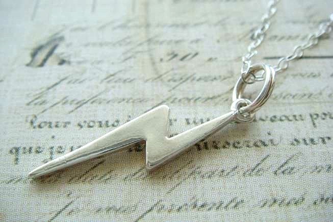 Harry Potter Lightning Bolt Scar - Sterling Silver Charm