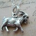 GOAT - Sterling Silver Charm