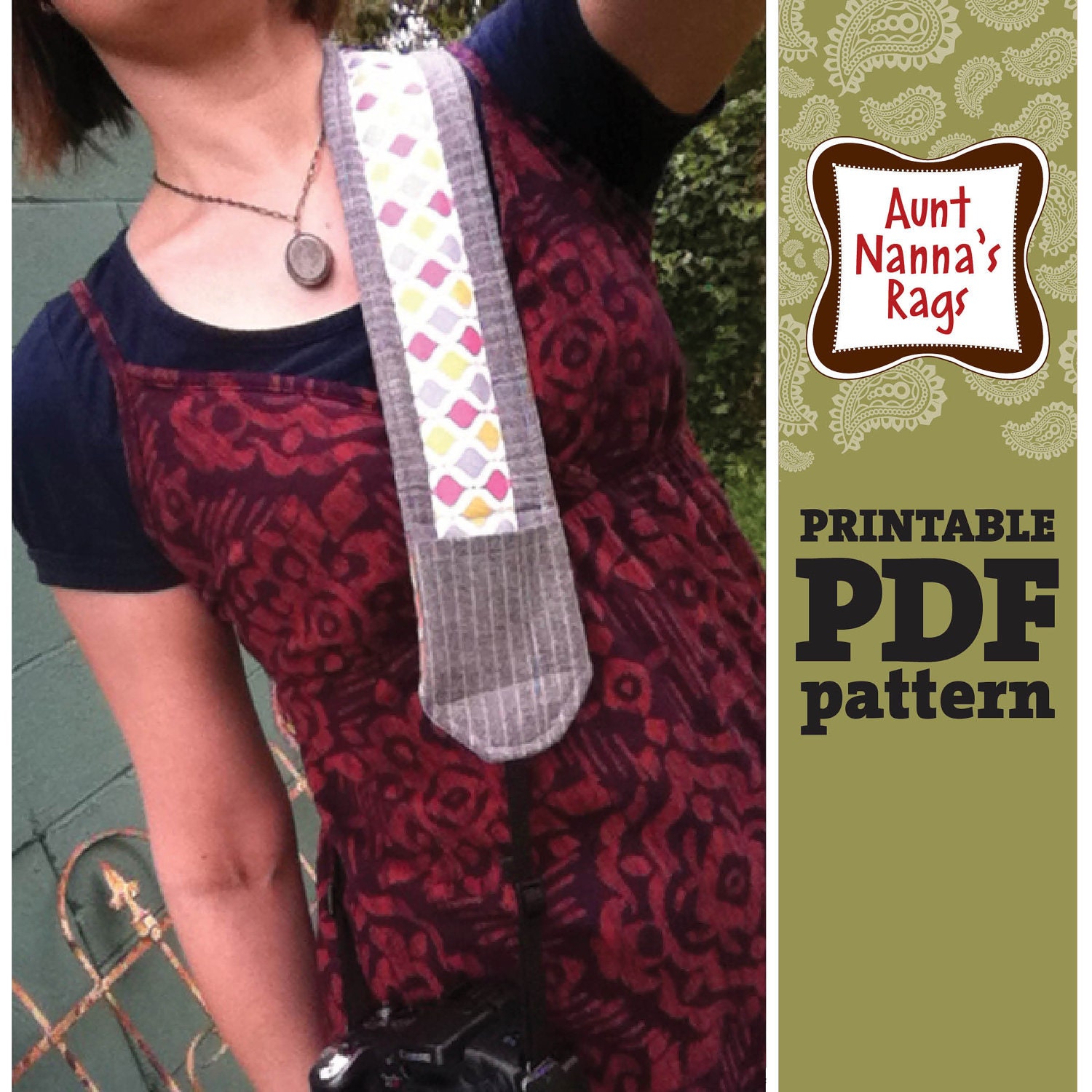 Camera Strap Pattern