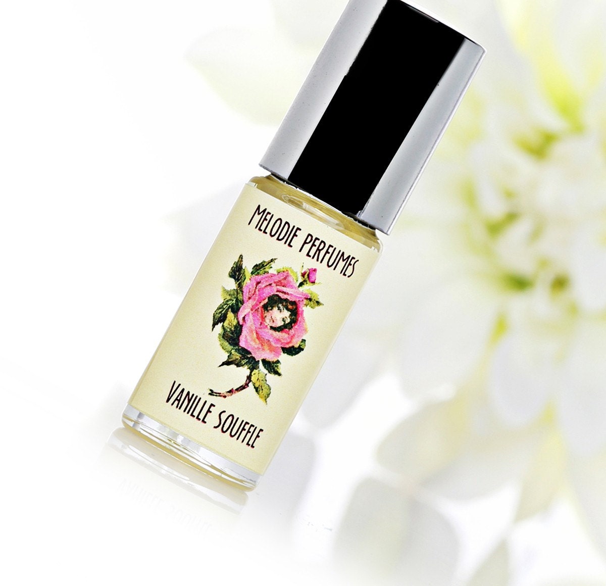 VANILLE SOUFFLE tm Perfume Oil Roll On Vanilla Bon Bon MELODIE PERFUMES