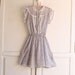 70s ditsy floral lace prairie dress