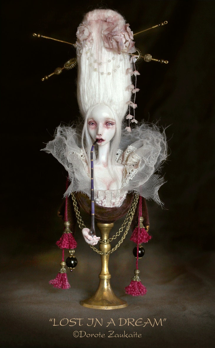 Lost in a Dream art doll bust