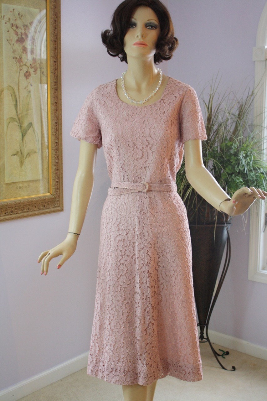 rose pink dress