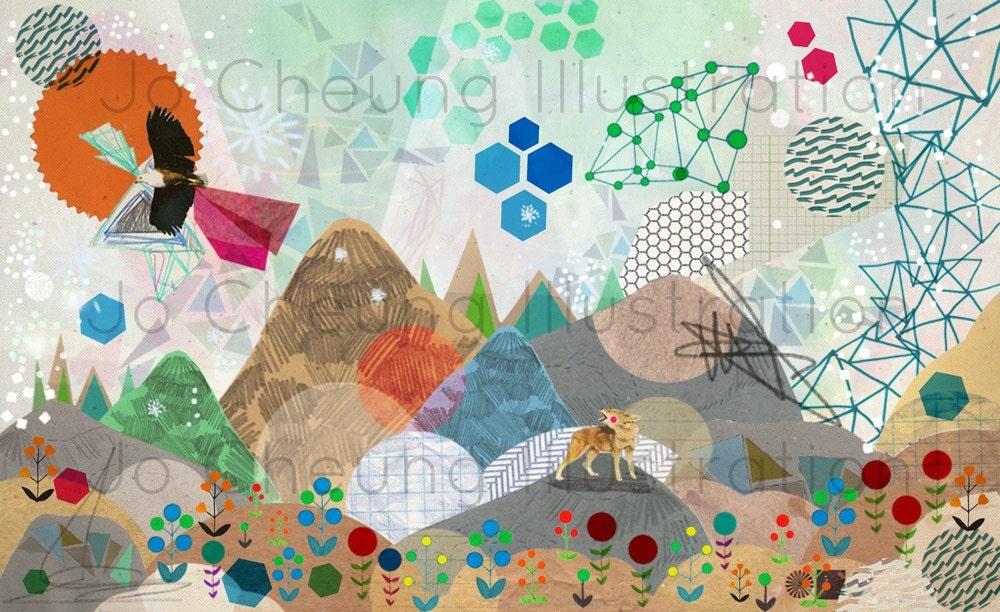 Landscape A5 Fine Art Print