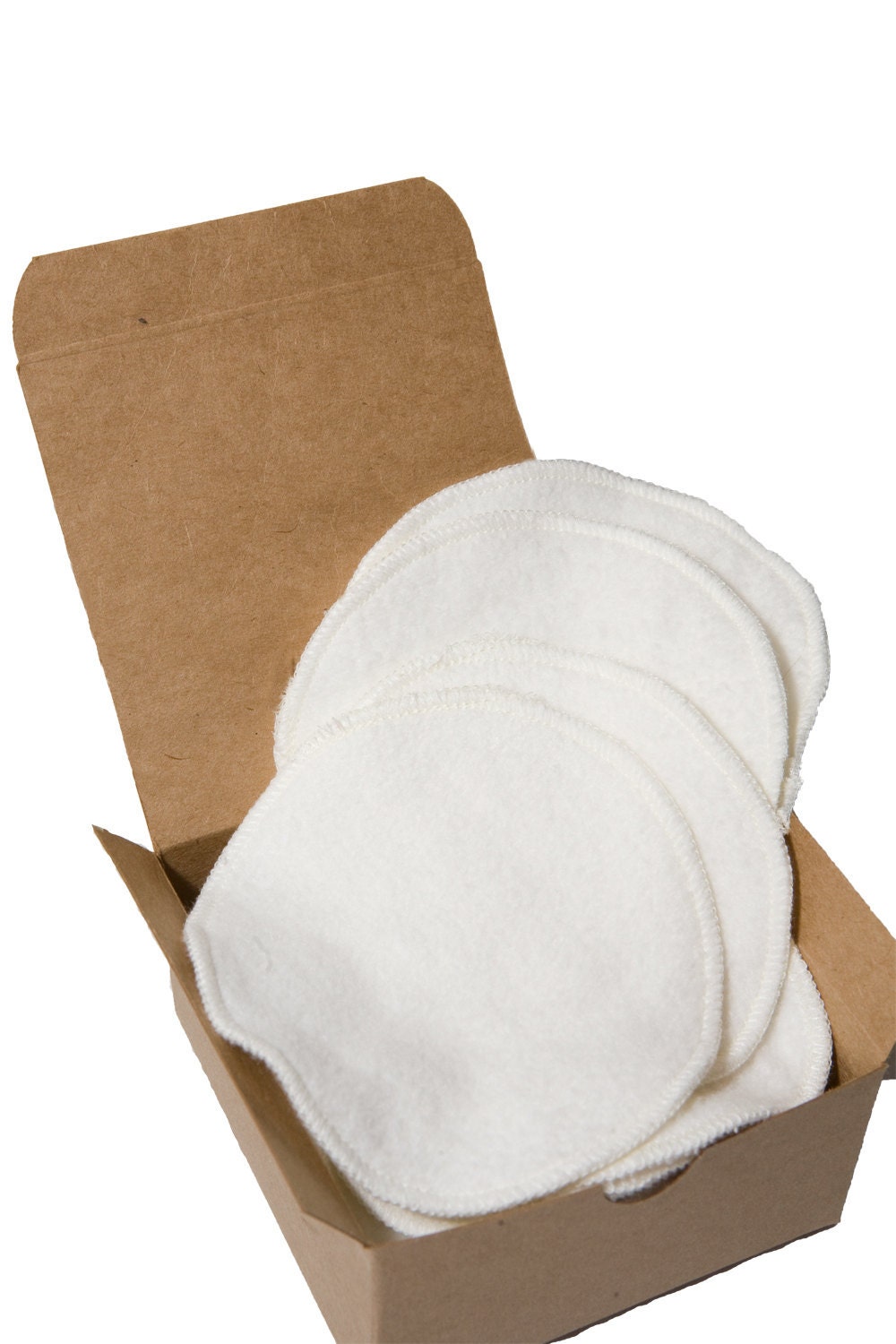 Hooter Soothers - Washable Nursing Pads - Organic Bamboo Fleece - Ultra soft & absorbant - 2 pair