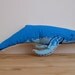 Plush Whale Pillow