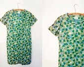 V I  N T A G E Sixties Mod Circles dress