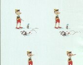 RARE, Heather Ross, Munki Munki, Disney, Pinocchio, 1 Half Robe Front Panel