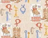 Heather Ross, Munki Munki, Rodeo Girls, Cowgirls, 1 Sleeve