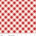 Riley Blake, Sew Cherry, Sew Gingham in Red, 1/2 Yard