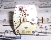 Chronos Ring - OOAK Unique Steampunk Steam Punk Gothic Victorian Clockwork Jewellery