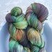 Usher -- Luxe -- Hand Painted SW Falkland Merino Wool and Silk Sock Yarn