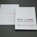 Textual - Stylish and typographic wedding invitation
