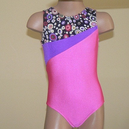 Adorable Hot Pink Gymnastic/Dance Leotard Size 2T 3T by SENDesigne