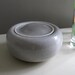 Rare Hard to Find-Russel Wright American Modern Ice Box Jar-Granite Gray