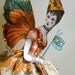 Halloween Victorian Butterfly Fairy Paper Doll Pattern Printable Digital Download (no HP17)