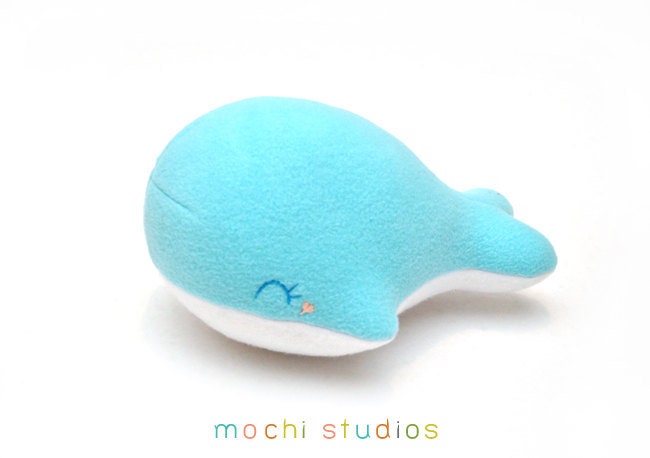 Aqua Whale Plush