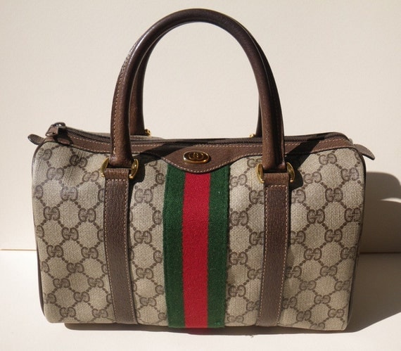Authentic Vintage Gucci Speedy Boston Doctor Handbag by azulclaro