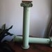 RESERVED BELLA BORDELLO Victorian carved Ionic columns- architectural salvage