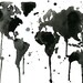 Watercolor Travel Illustration - It's a Black and White World print