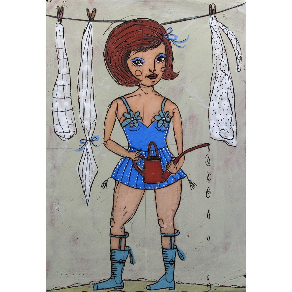 Giclee Print - The Sexy Gardener