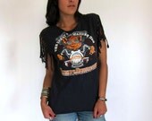 Vintage 80s Harley Davidson Hog Tee