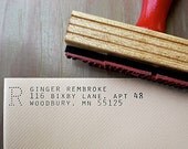 Custom Return Address Stamp // ARCHIVE // typeset