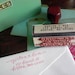 return address stamp - simple - custom calligraphy