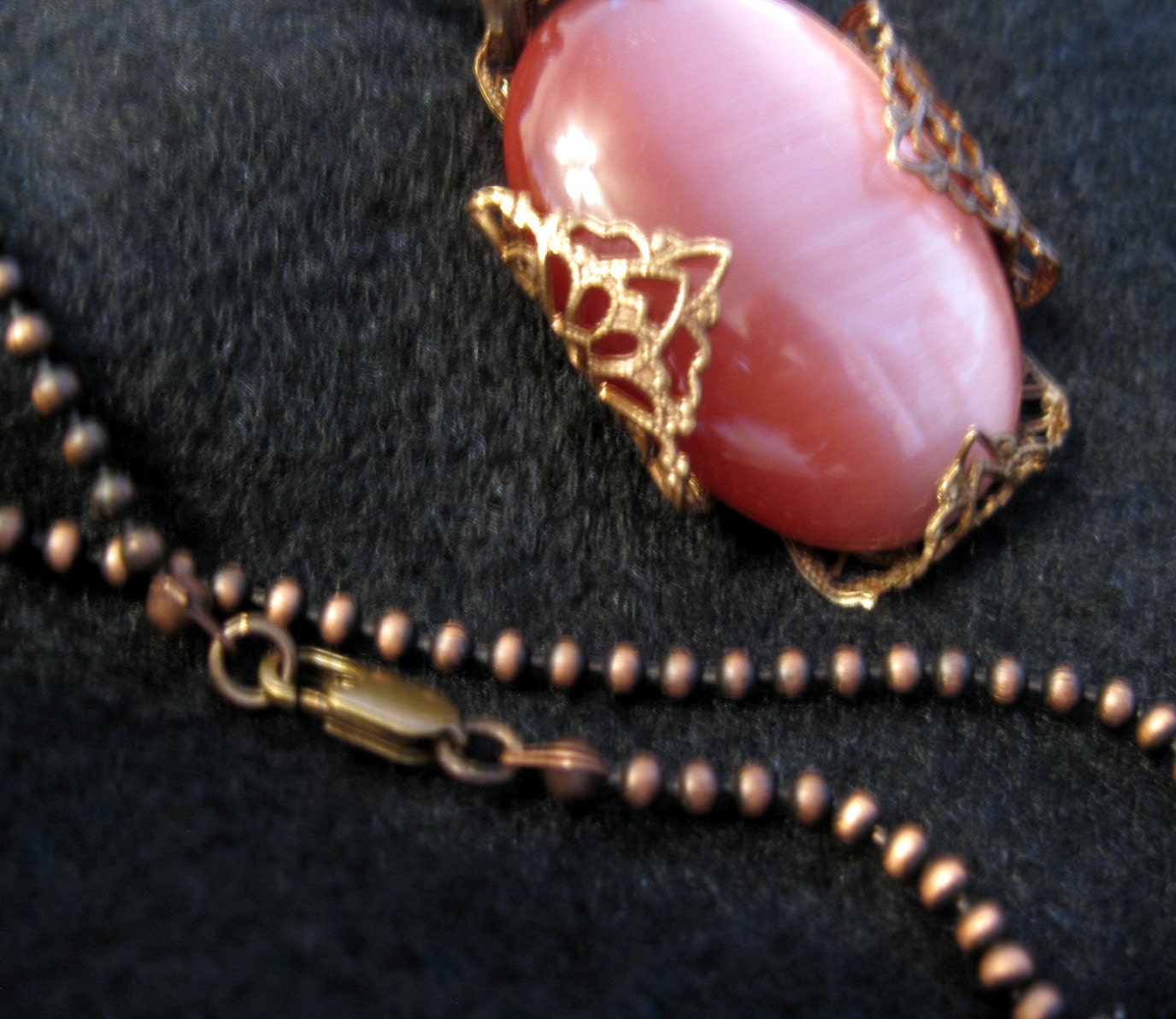 Filigree Wrapped Pendant