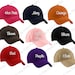 Monogrammed Baseball Cap
