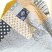 Yellow and grey with elephants, dots and spring buds - crib to toddler size