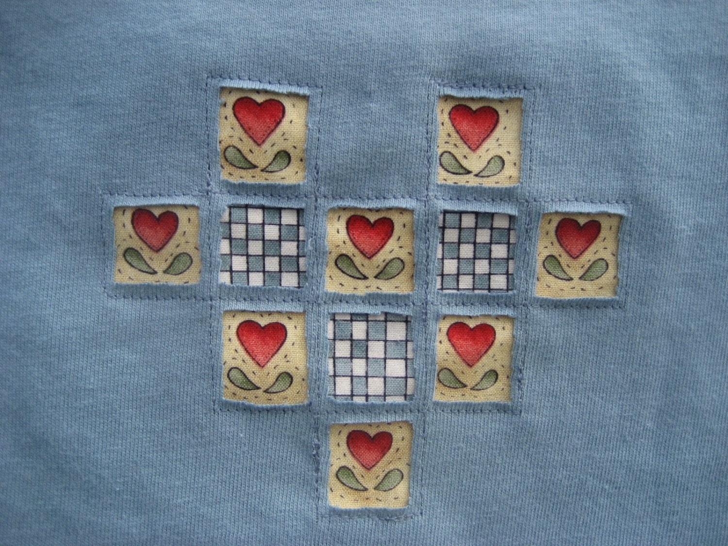 Heart T-Shirt - Large - by bearcreekcreations