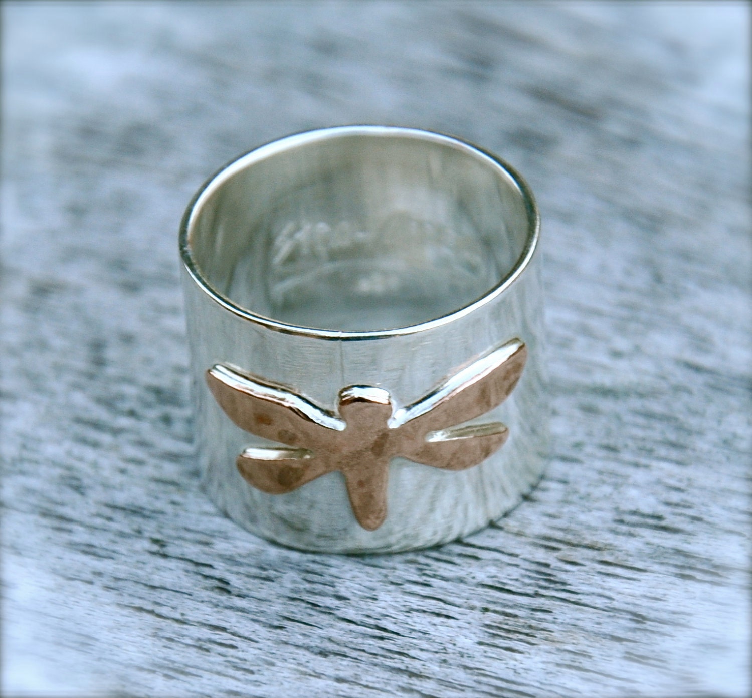Custom Dragonfly Ring