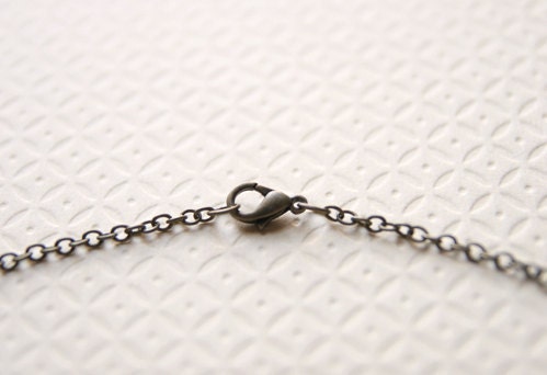 Love Letter Necklace // Bridesmaid Gifts // Vintage Rustic Wedding