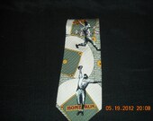 vintage  baseball tie