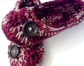 Ladies Slippers......in Burgandy and Brown,  YOUR size...