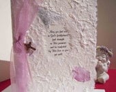 Floral Get Well Card with Keepsake Charm