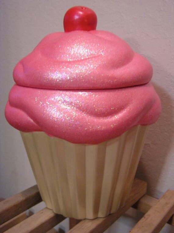 Cotton Candy Cupcake Jar