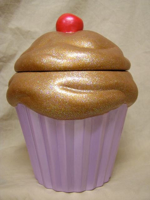Spring Espresso Cupcake Jar